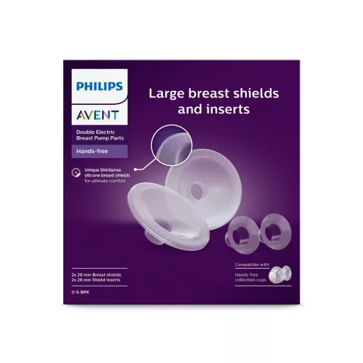 Philips AVENT SCF552/11 Hands-Free mellbimbóvédő szilikonbetétek - L