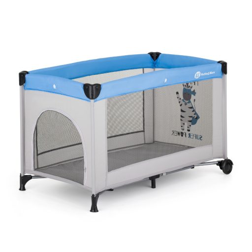 Petite&Mars Utazóágy Koot - Zebra Super Power