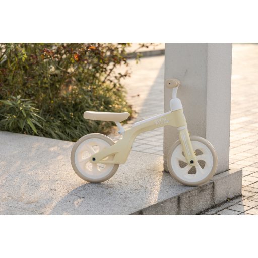 QPLAY futóbicikli Tech Cream, kor 2-4 év, 30 kg-ig