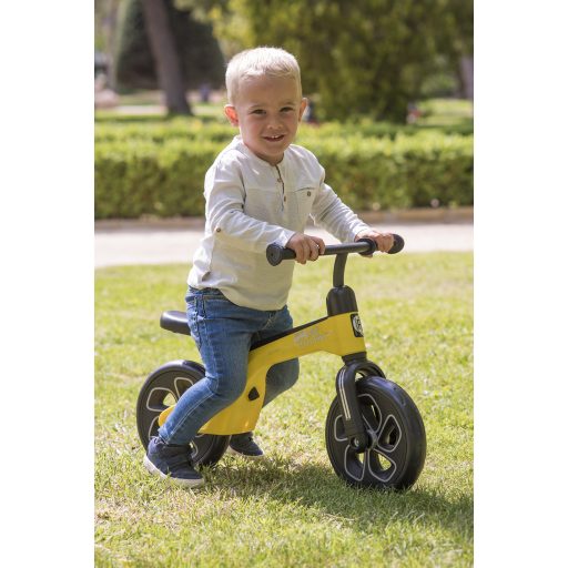 QPLAY futóbicikli Tech Black, kor 2 - 4 év, 30 kg-ig