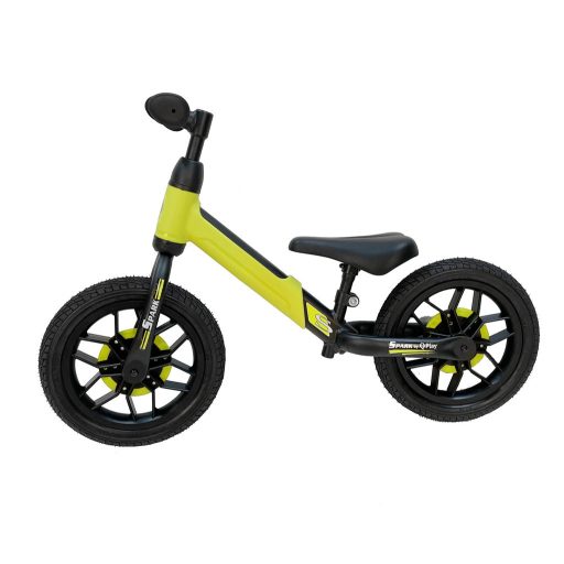 QPLAY Spark futóbicikli 3-6 éves korig, 30 kg-ig - Green