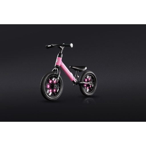 QPLAY Spark futóbicikli 3-6 éves korig, 30 kg-ig - Pink