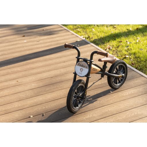 QPLAY futóbicikli Feduro Beige, kor 3-6 év