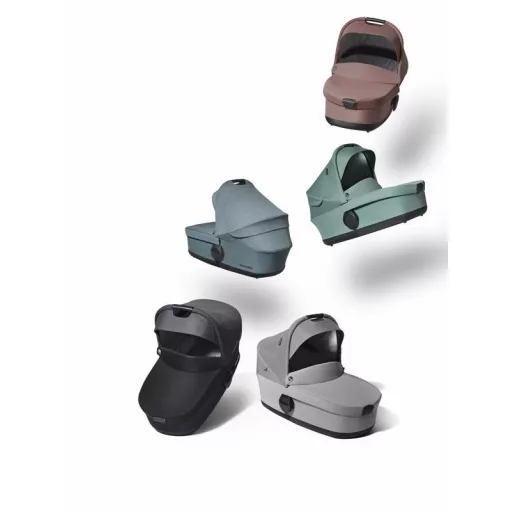 EASYWALKER Mózeskosár Twin Harvey2 Night Black babakocsira