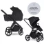 EASYWALKER Kombinált babakocsi Zoey Go - Pure Black