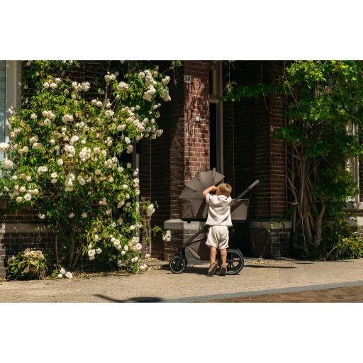 EASYWALKER Kombinált babakocsi Zoey Go - Chestnut Brown