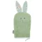EKO Pamut frottír fürdetőkesztyű fülekkel Bunny 20x15 cm - Olive green