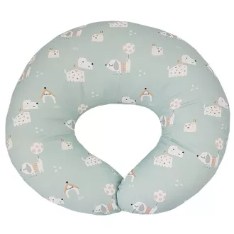 EKO Szoptatós párna kicsi Velvet Dogs 60x60 cm - Mint