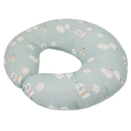 EKO Szoptatós párna kicsi Velvet Dogs 60x60 cm - Mint