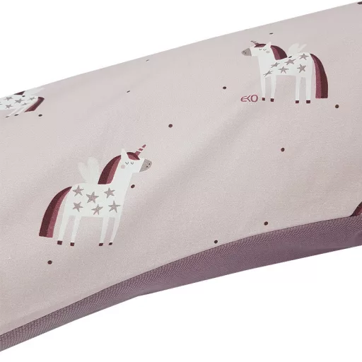 EKO Szoptatós párna Velvet 180cm - Unicorn 