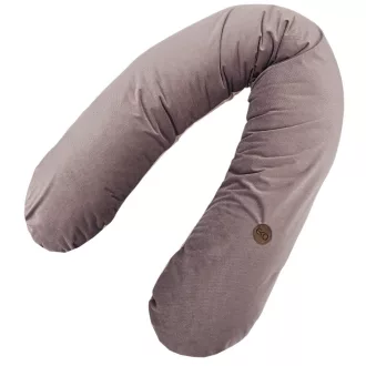 EKO Pamut szoptatós párna bársony 180cm - Dark Pink