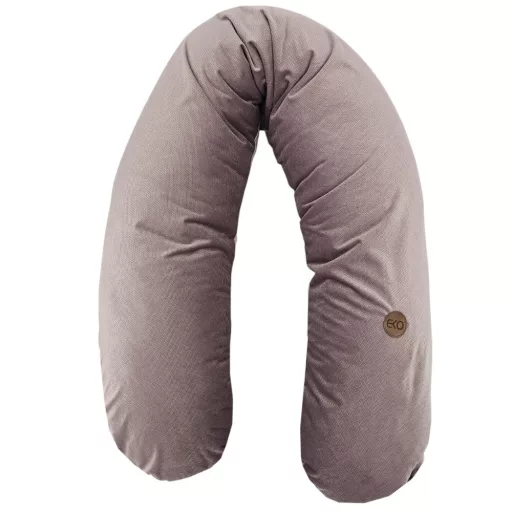 EKO Pamut szoptatós párna bársony 180cm - Dark Pink