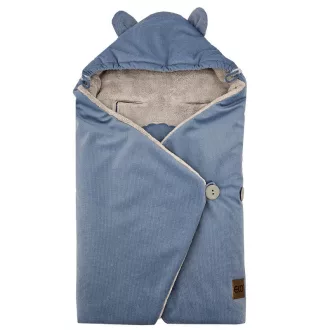 EKO Babahordozóba való bundazsák - kék