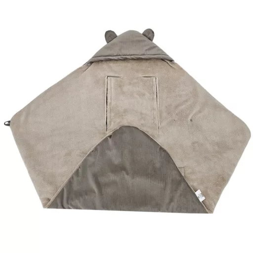 EKO autósüléshez való bundazsák - Sötét Bézs