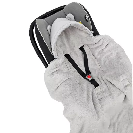 EKO autósüléshez való bundazsák - Szürke