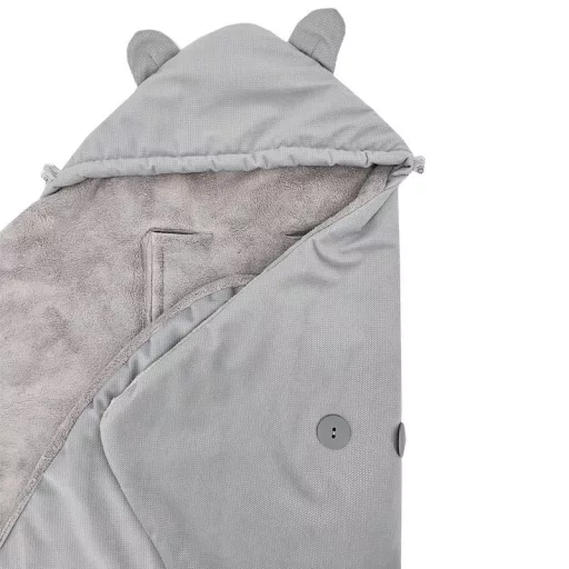 EKO autósüléshez való bundazsák - Szürke