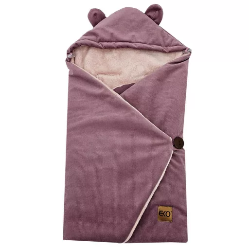 EKO Babahordozóba való bundazsák - lila