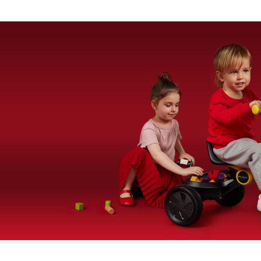 QPLAY Tricikli Ant plus Rose, 2-6 éves korig