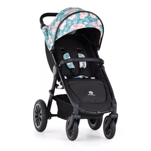 PETITE&MARS Sport babakocsi Street+ Air Black Limited 100 Roses
