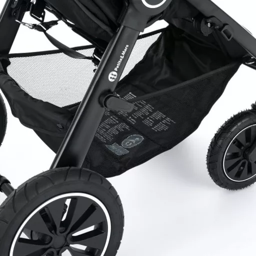 PETITE&MARS Sport babakocsi Street+ Air Black Limited 100 Faces