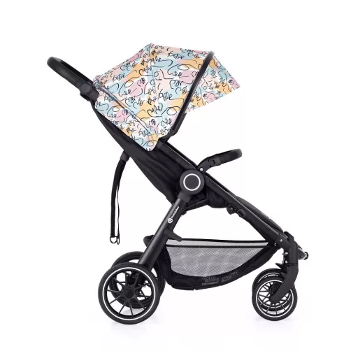 PETITE&MARS Sport babakocsi Street+ RWS Black Limited 100 Faces