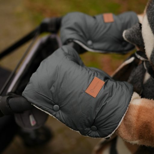 Petite&Mars Téli szett Jibot, 3in1 bundazsák és kézmelegítő kesztyű babakocsira, Jasie Juicy 