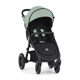 Petite&Mars Sport babakocsi Street2 Air Black + Napfénytető, Iron Green   Petite&Mars Sport babakocsi Street2 Air Black + Napfénytető, Iron Green