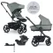 EASYWALKER Babakocsi 4 az 1-ben Harvey⁵ 2v1 Agave Green LITE RWS + CYBEX Aton B2 i-Size + Bázis