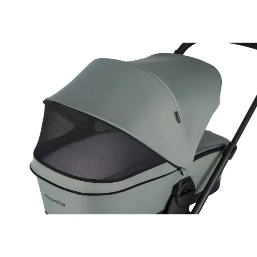 EASYWALKER Babakocsi 4 az 1-ben Harvey⁵ 2v1 Agave Green LITE RWS + CYBEX Aton B2 i-Size + Bázis