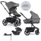 EASYWALKER Babakocsi 4 az 1-ben Harvey⁵ 2v1 Pebble Grey LITE RWS + CYBEX Aton B2 i-Size Bázis