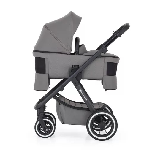 Petite&Mars Babakocsi szett 4v1 ICON XXL AIR + CYBEX Aton B2 i-Size - Dove Grey