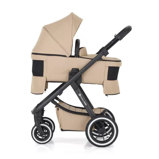 Petite&Mars Babakocsi szett 4v1 ICON LITE AIR + CYBEX Aton B2 i-Size - Mocha Beige