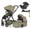 Petite&Mars Babakocsi szett 4v1 ICON LITE RWS + CYBEX Aton B2 i-Size - Mossy Green