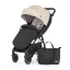 Petite&Mars Sport babakocsi Royal3 Black - Sahara Beige
