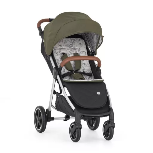 Petite&Mars Sport babakocsi Royal3 Silver - Mature Olive