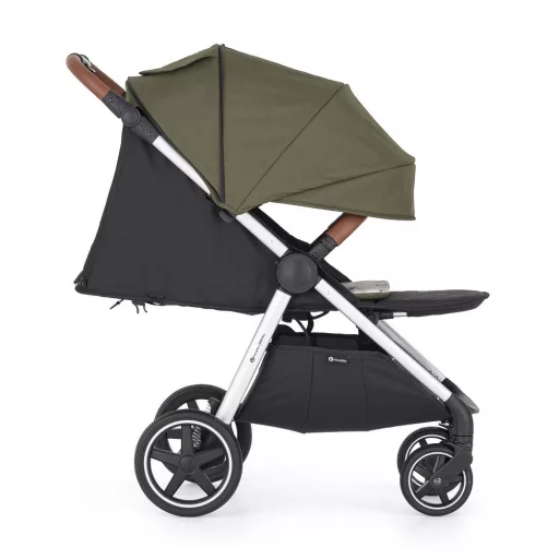 Petite&Mars Sport babakocsi Royal3 Silver - Mature Olive