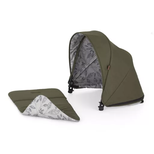 Petite&Mars Sport babakocsi Royal3 Silver - Mature Olive