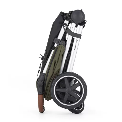 Petite&Mars Sport babakocsi Royal3 Silver - Mature Olive
