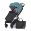 Petite&Mars Sport babakocsi Royal3 Silver - Ocean Blue