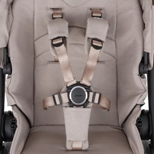 PETITE&MARS Kombinált babakocsi SCOUT 3 az 1-ben + Core Pro i-Size - Cappuccino Cream