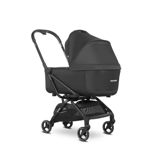 EASYWALKER Babakocsi szett 4 az 1-ben Rockey S Pure Black + CYBEX Aton B2 i-Size + bázis