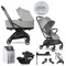 EASYWALKER Babakocsi szett 4 az 1-ben Rockey S Fresh Green + CYBEX Aton B2 i-Size + bázis