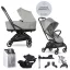 EASYWALKER Babakocsi szett 4 az 1-ben Rockey S Fresh Green + CYBEX Aton B2 i-Size + bázis