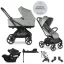 EASYWALKER Babakocsi szett 4 az 1-ben Rockey L Fresh Green + CYBEX Aton B2 i-Size + bázis