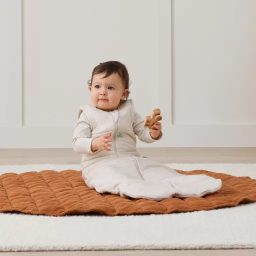 ERGOPOUCH Hálózsák organikus pamut 3-12 hó 6-10 kg 2,5 tog - Jersey Oatmeal Marle