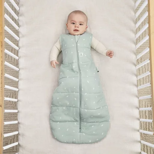 ERGOPOUCH Hálózsák organikus pamut 8-24 hó 8-14 kg 2,5 tog - Jersey Sage