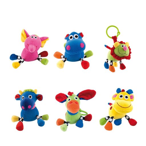 Canpol babies Puha játék, crazy animals, (6 féle dizájn)