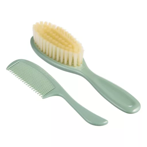 Canpol babies Hajkefe és fésű GOOSE zöld