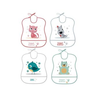 Canpol babies Mosható puha előke - CUTE ANIMALS Canpol babies Mosható puha előke - CUTE ANIMALS