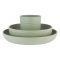 Lovi Tányér szett pohárral 3db Pistachio